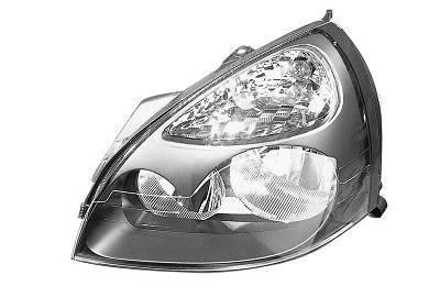 koplamp, Hella, H1+H7, elektr verstelb, binnen zwart, links Rena