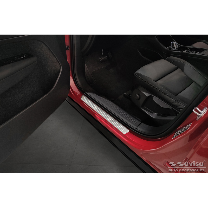 RVS Instaplijsten  Volvo XC40 2018- - 'Lines' - 4-delig