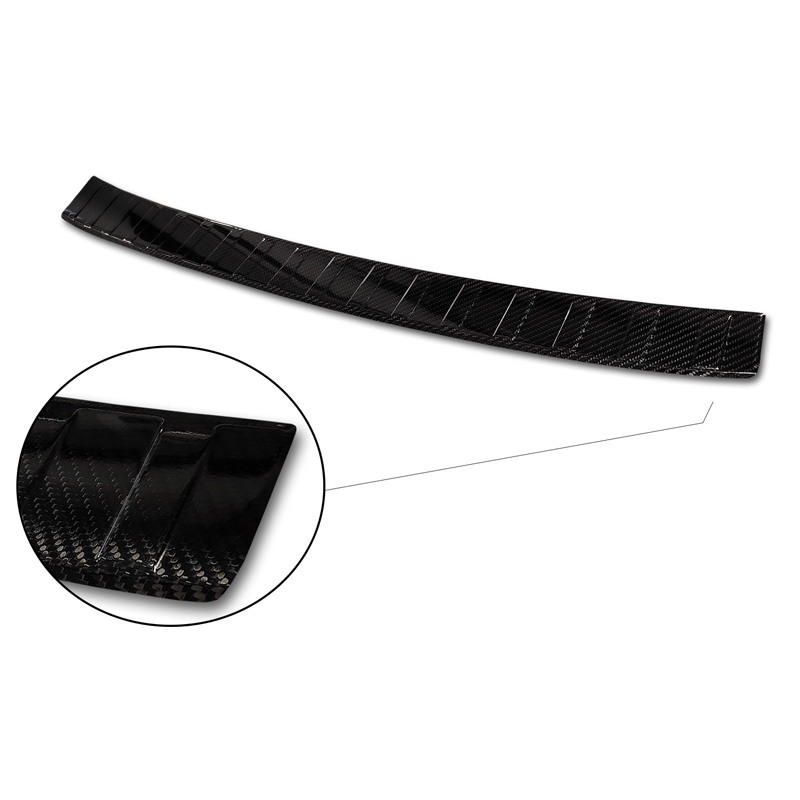 Echt 3D Carbon Achterbumperprotector  Volkswagen Arteon 2017-2020 & FL 2020- 'Ribs'