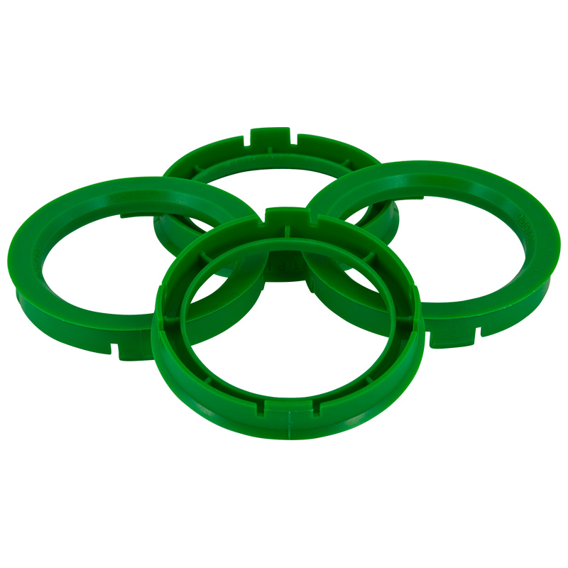 Set TPI Centreerringen - 76.0->57.1mm - Groen