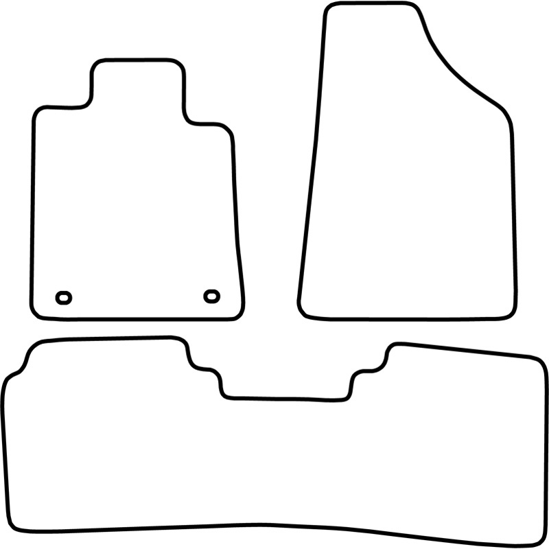 Automatten Velours  Renault Safrane 1992-2000