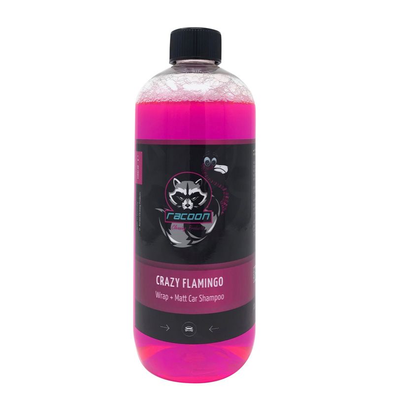 Racoon CRAZY FLAMINGO Wrap + Matt Car Shampoo - 1000ml