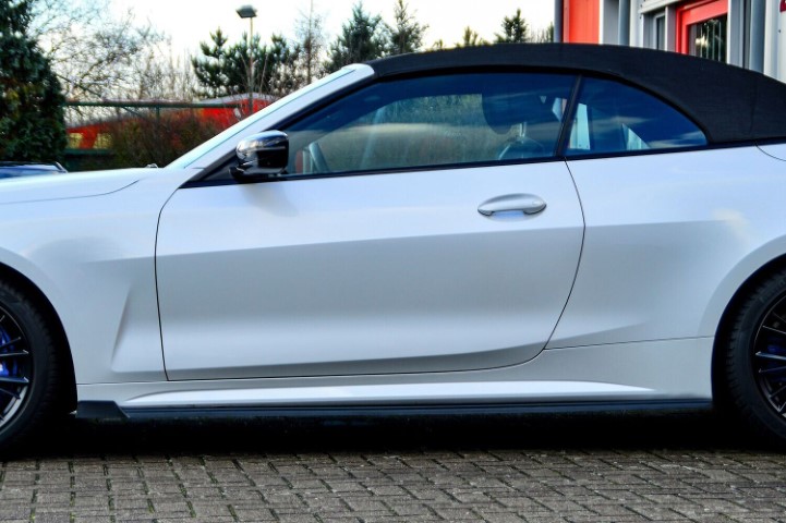 Zijskirts met vleugels voorzijde BMW 4-Serie G22 G23