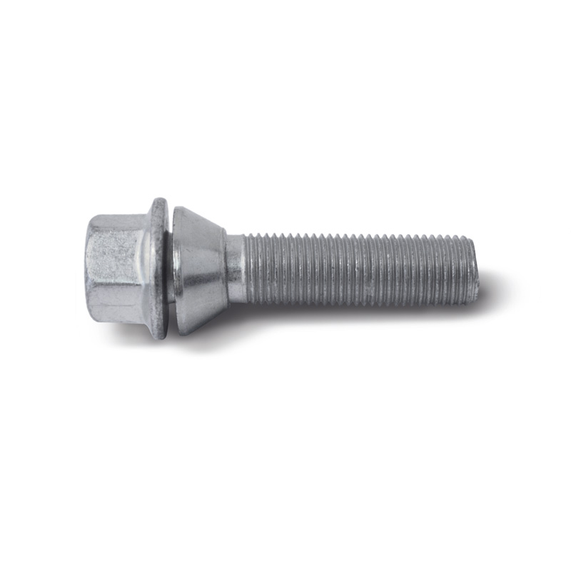 H&R Wielbout konisch met beweegbare ring M14x1.50 - Lengte 30,5mm