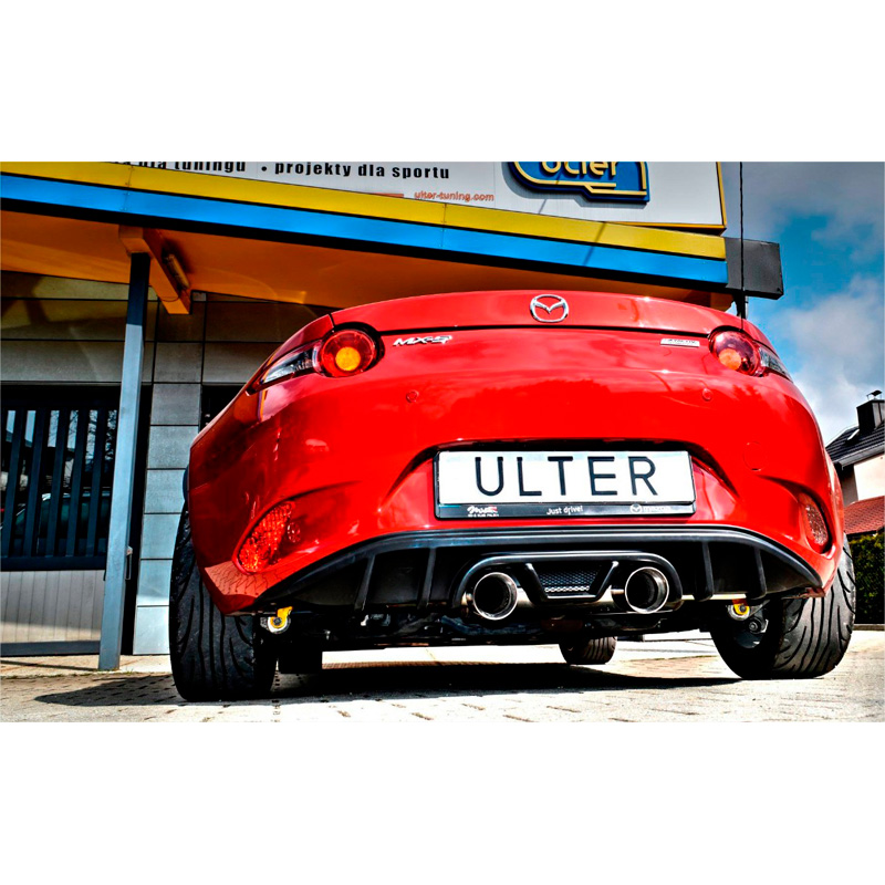 Dubbele Sportuitlaat  Mazda MX-5 (ND) 1.5 96kW & 2.0 118/135kW 2015- 2x 91mm