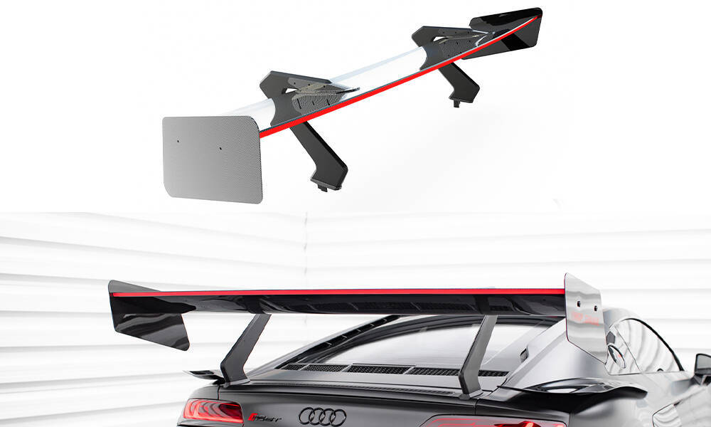 Spoiler Audi R8 4S Spoiler Carbon met LED