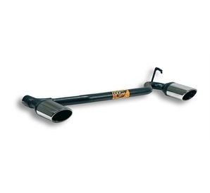 PEUGEOT 206 XS 1.4i 01 –› Supersprint Endpipe kit R. - L. 120x80
