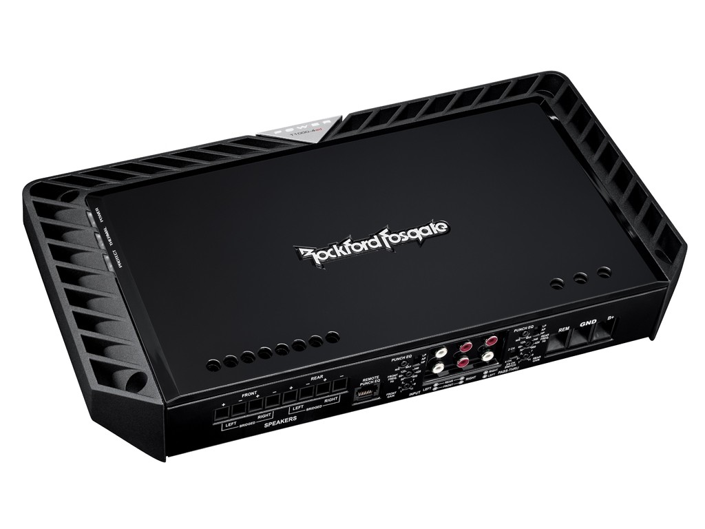 Rockford Fosgate Power Versterker 4 Kanaals T1000-4AD