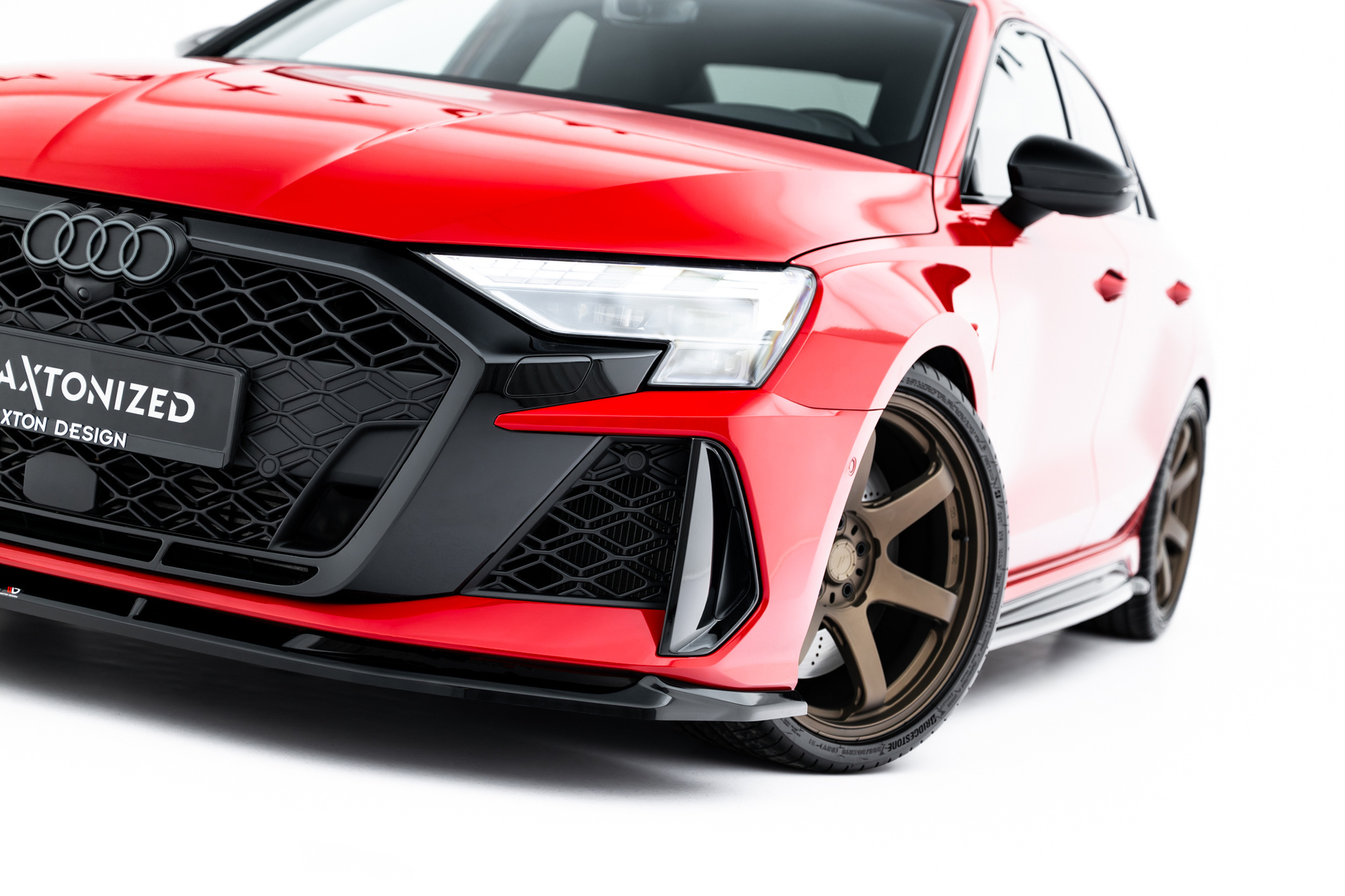 Voorspoiler V.1 Audi RS3 Sedan 8Y Facelift