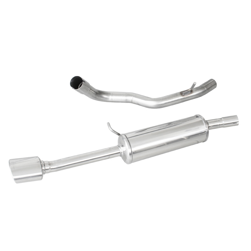 100% RVS Sportuitlaat  Seat Toledo 1.9 TDi (90pk) 1999- 120x80mm