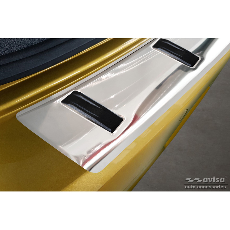 RVS Achterbumperprotector  Volkswagen Golf VII HB 3/5-deurs 2012-2017 & Facelift 2017-2019 'STRONG EDITION'