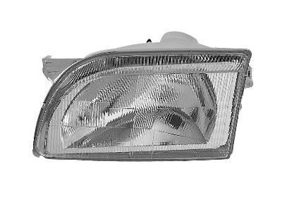 koplamp, Valeo, H4, elektr verstelb, rechts Ford Transit, 1994-2