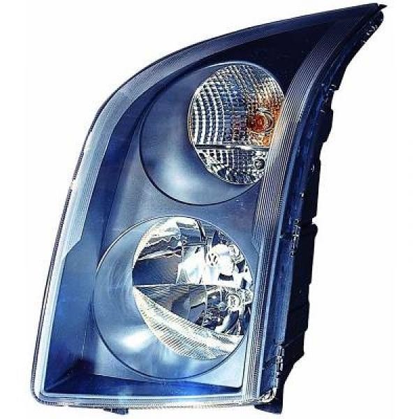 Koplamp links CRAFTER. 06-11 ZWART