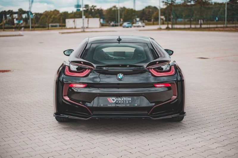 Dakspoiler BMW I8 Glanzend Zwart Maxton