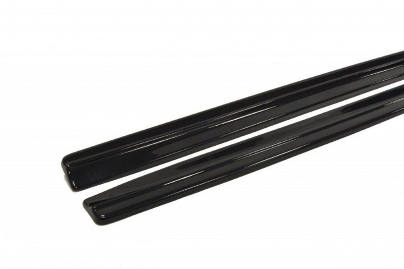 Zijskirts Diffusers Audi RS6 C6 Glanzend Zwart
