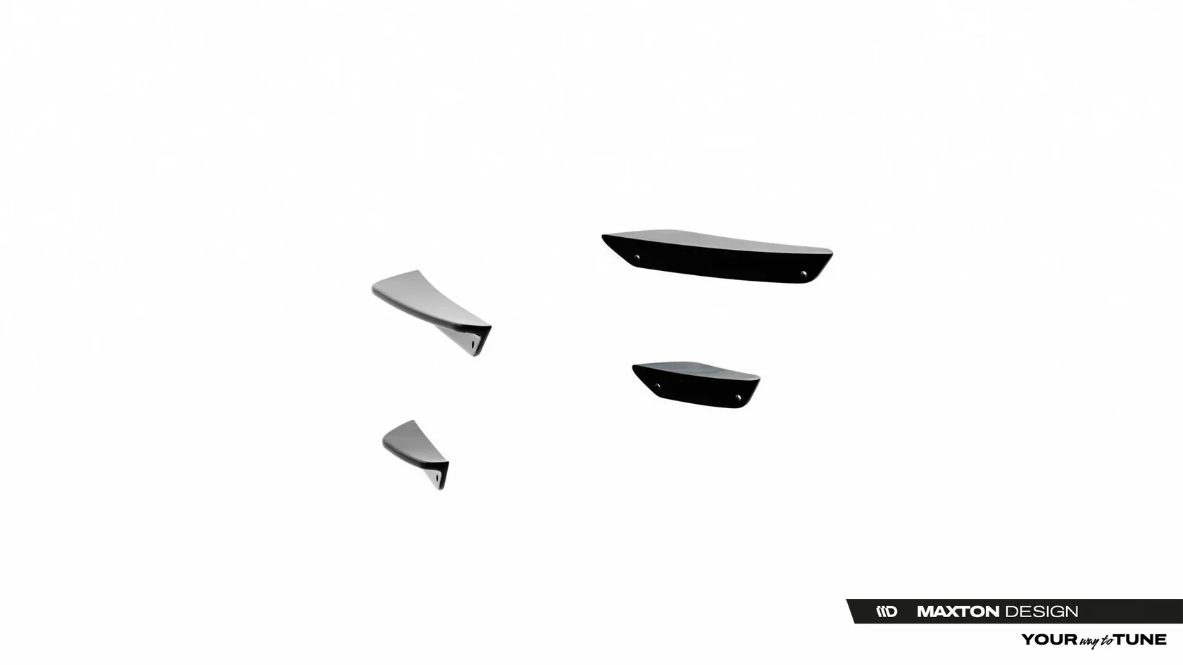 Voorbumper Canards Ford Transit Custom MSRT Mk2