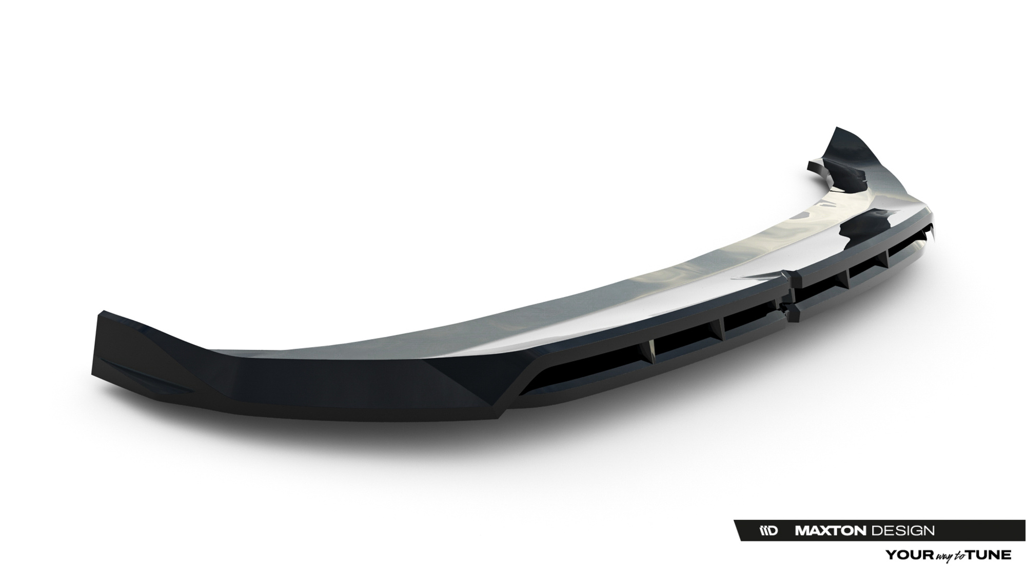 Voorspoiler BMW X3 M-Pack / M50 G45 Glans Zwart