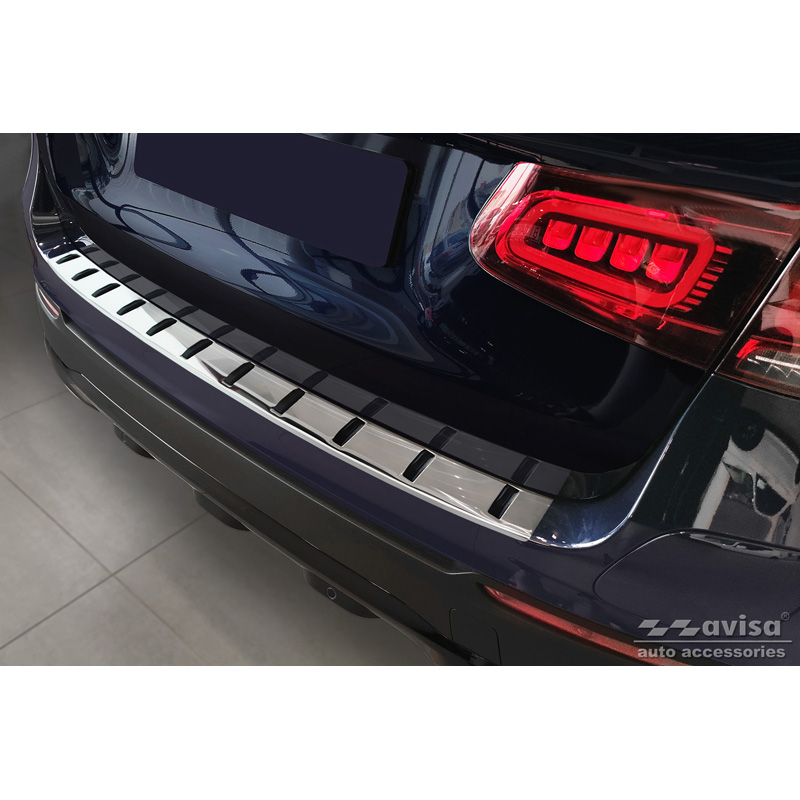 RVS Achterbumperprotector  Mercedes GLC (X253) 2015-2019 & Facelift 2019- 'STRONG EDITION'