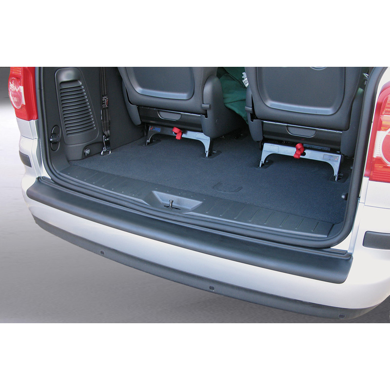 ABS Achterbumper beschermlijst  Ford Galaxy/Volkswagen Sharan/Seat Alhambra 2000-2010 Zwart