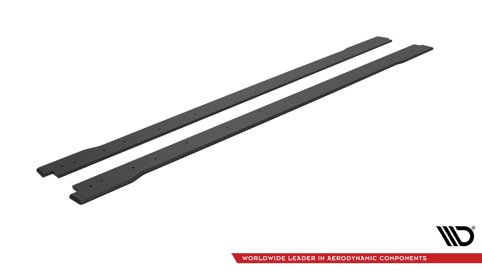 Street Pro Zijskirts Hyundai Veloster N MK2 Maxton Glanzend zwart