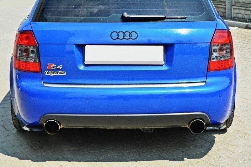 Achterzij Spoilers Audi S4 B6 Avant Glanzend Zwart