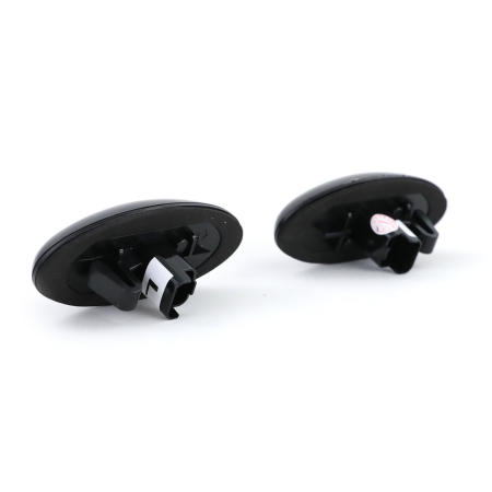Side Turn Signals for Peugeot 206, 307, 407, 4007 LED Black-Chrome