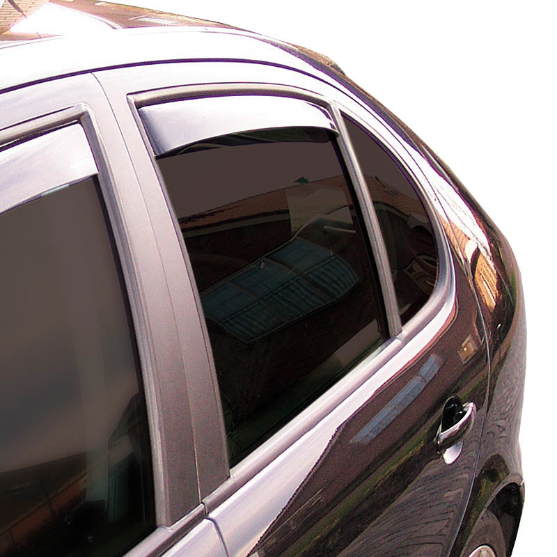 Zijwindschermen Master Dark (achter)  Toyota Proace City Verso 2019-