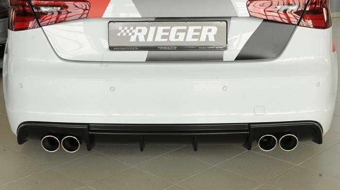 Achteraanzet Rieger Audi A3 8V 3deurs/Sportback 12-16 ABS Rieger