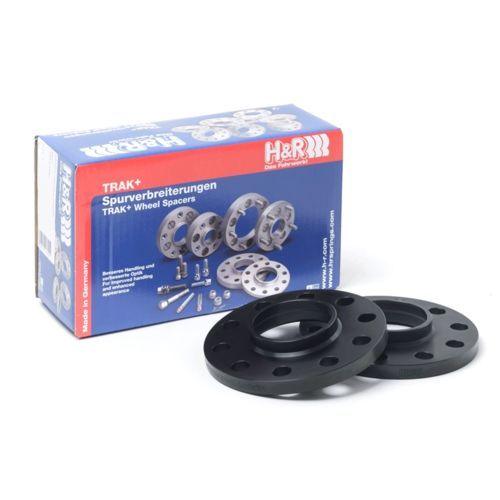 H&R Spoorverbreders 15mm 5x100/112 - Naaf 57,1mm - Boutmaat M14x1,5 -  Audi/Seat/Skoda/Volkswagen - Zwart