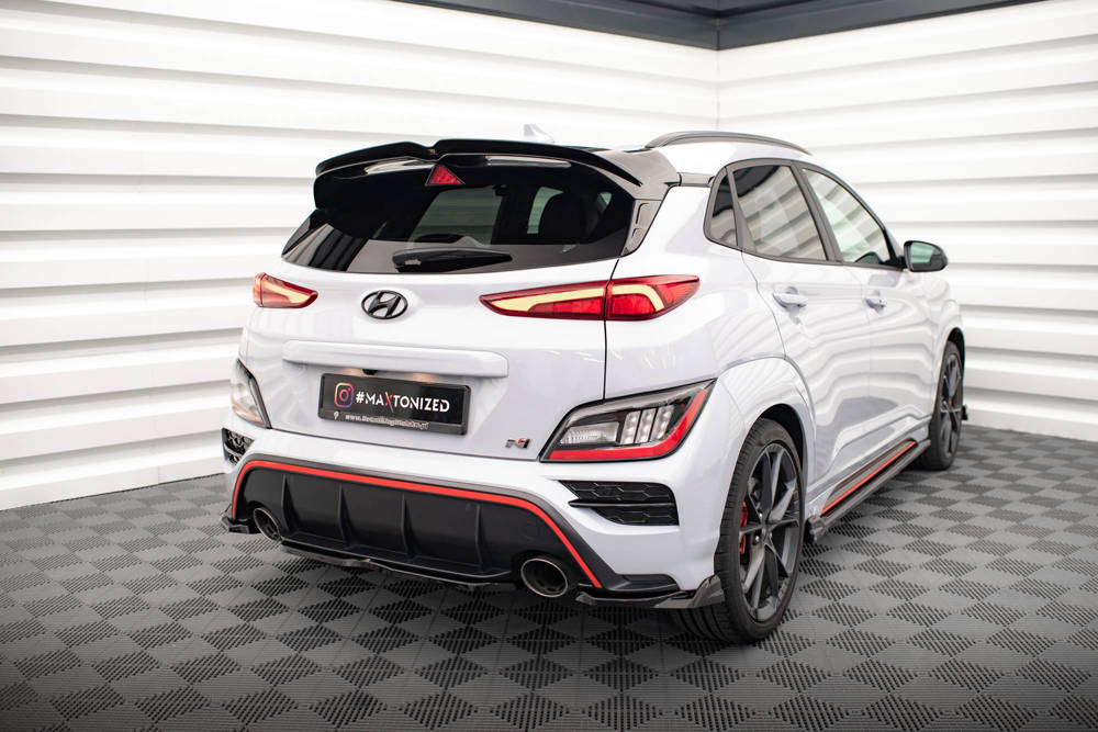 Zijdiffuser V.2 Hyundai Kona N Maxton Glans Zwart