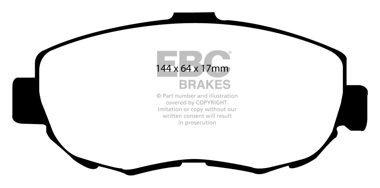 EBC Brakes TOYOTA Supra (Not UK) 3.0 93-2001 Remblokken voorzijd