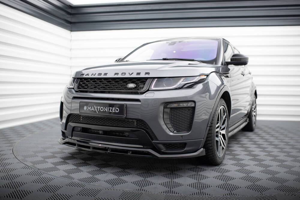 Voorspoiler Land Rover Range Rover Evoque FL Maxton Glans Zwart