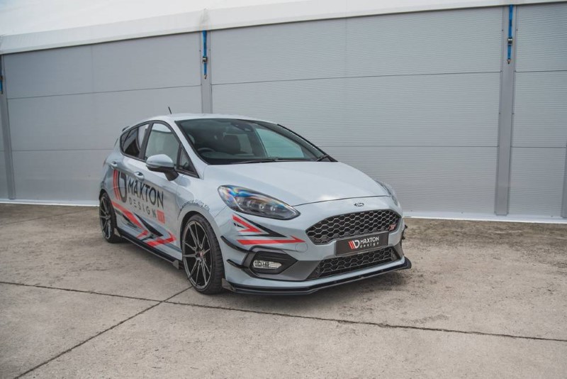 kleppen Ford Fiesta Mk8 ST / ST-Line Glanzend Zwart