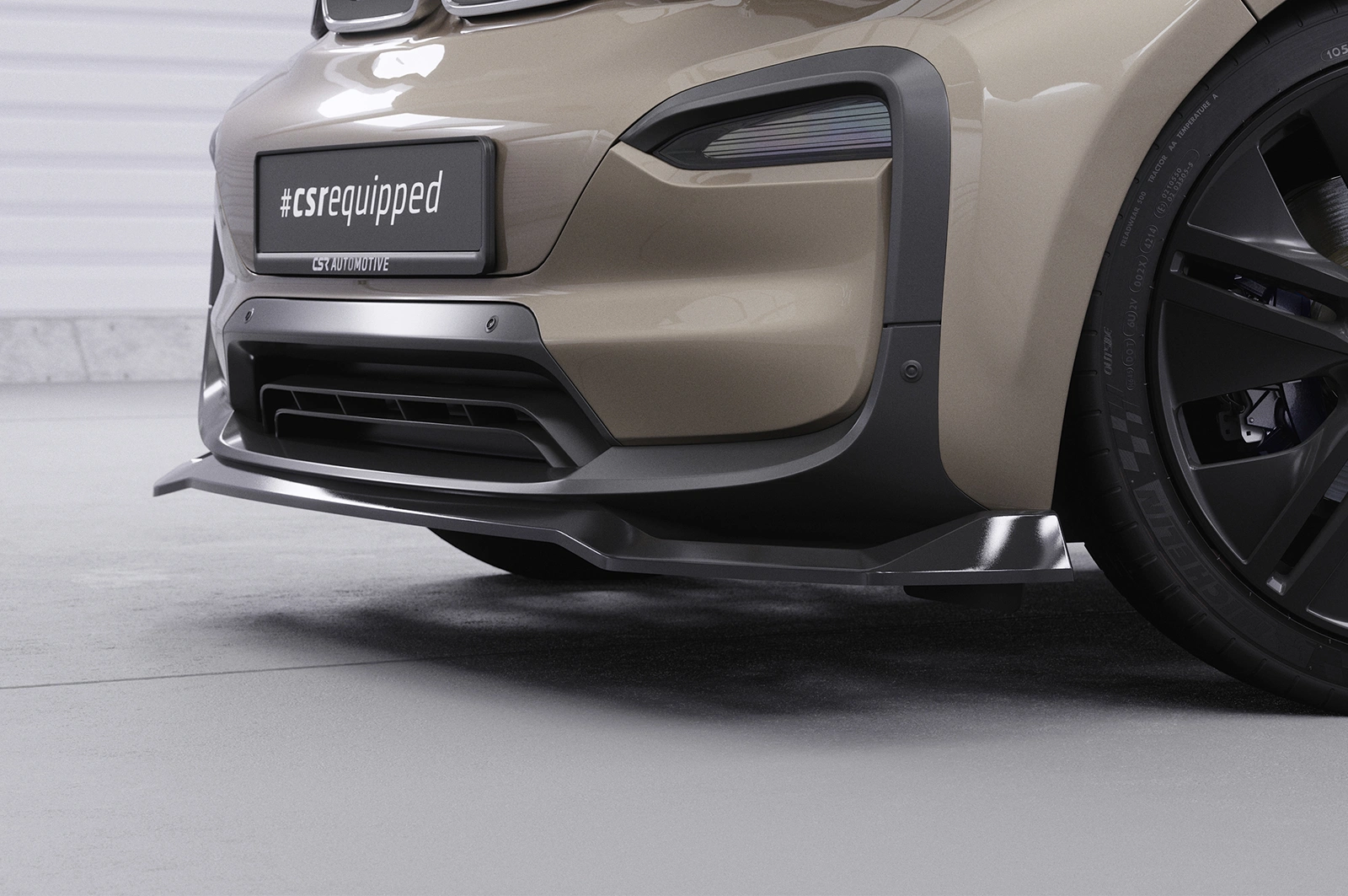 Voorspoiler BMW i3 Glans Zwart (2017–) CSR