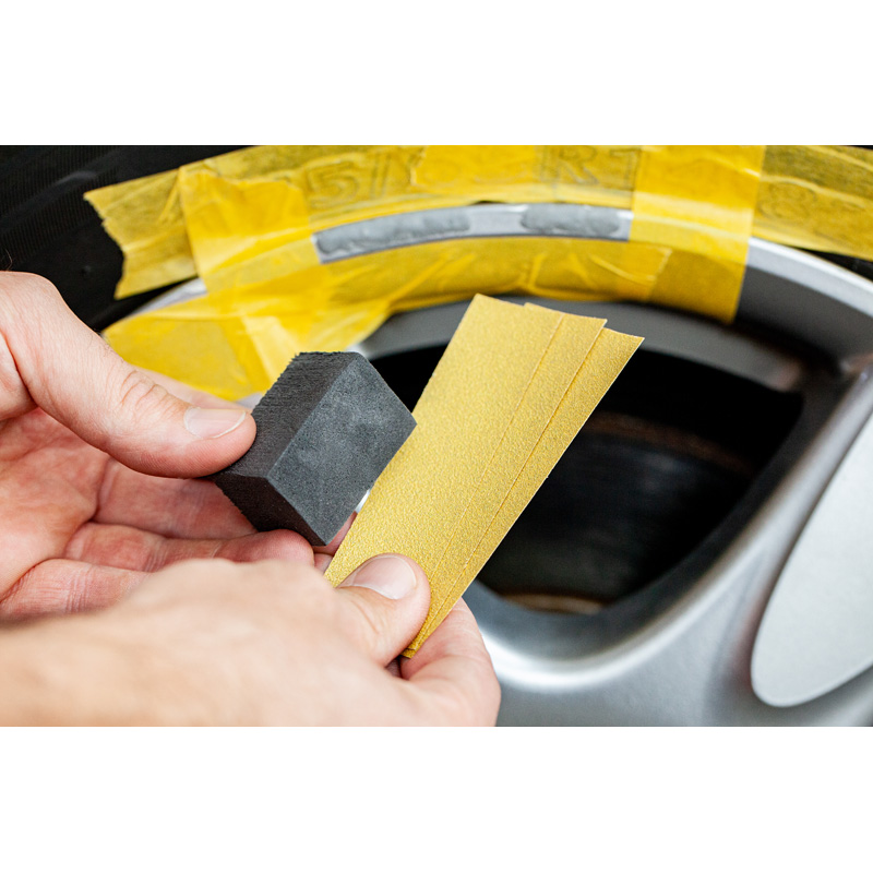 Quixx Wheel Repair Kit / Wielreparatieset - voor zwarte velgen