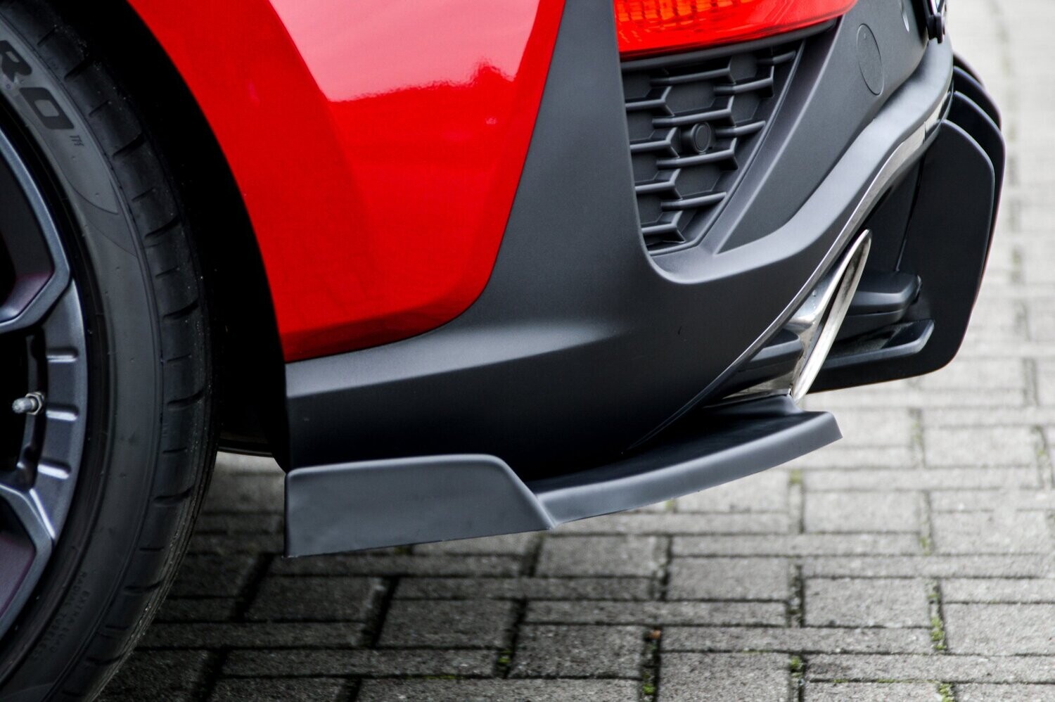 Achterskirt zijkanten met vleugel Hyundai I30N