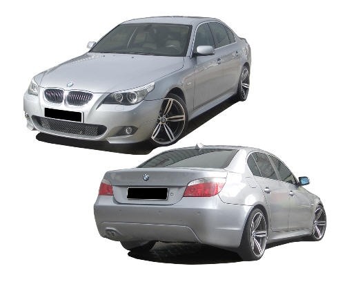 Voorbumper BMW 5-Serie E60/E61 7/03- M5-Look PDC