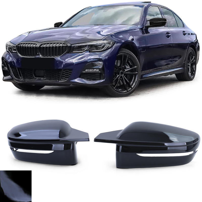 Spiegelkappen BMW G20 G21 G22 G23 G26 Glans Zwart