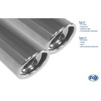 Audi A4 B8 Sedan/ Avant + S-Line Einddemper rechts/links double-