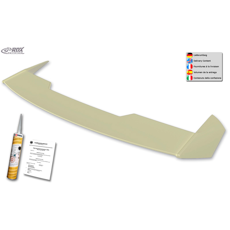 Dakspoiler  Opel Astra K 2015-2021 (PUR-IHS)