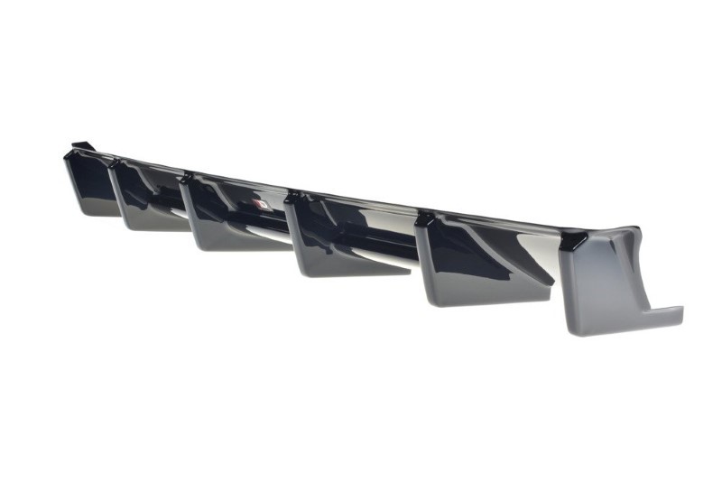 Diffuser Audi RS4 B9 Avant Glanzend Zwart