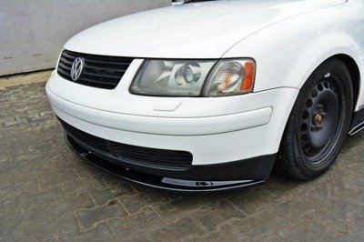 Voorspoiler VW Passat 3B Glans Zwart