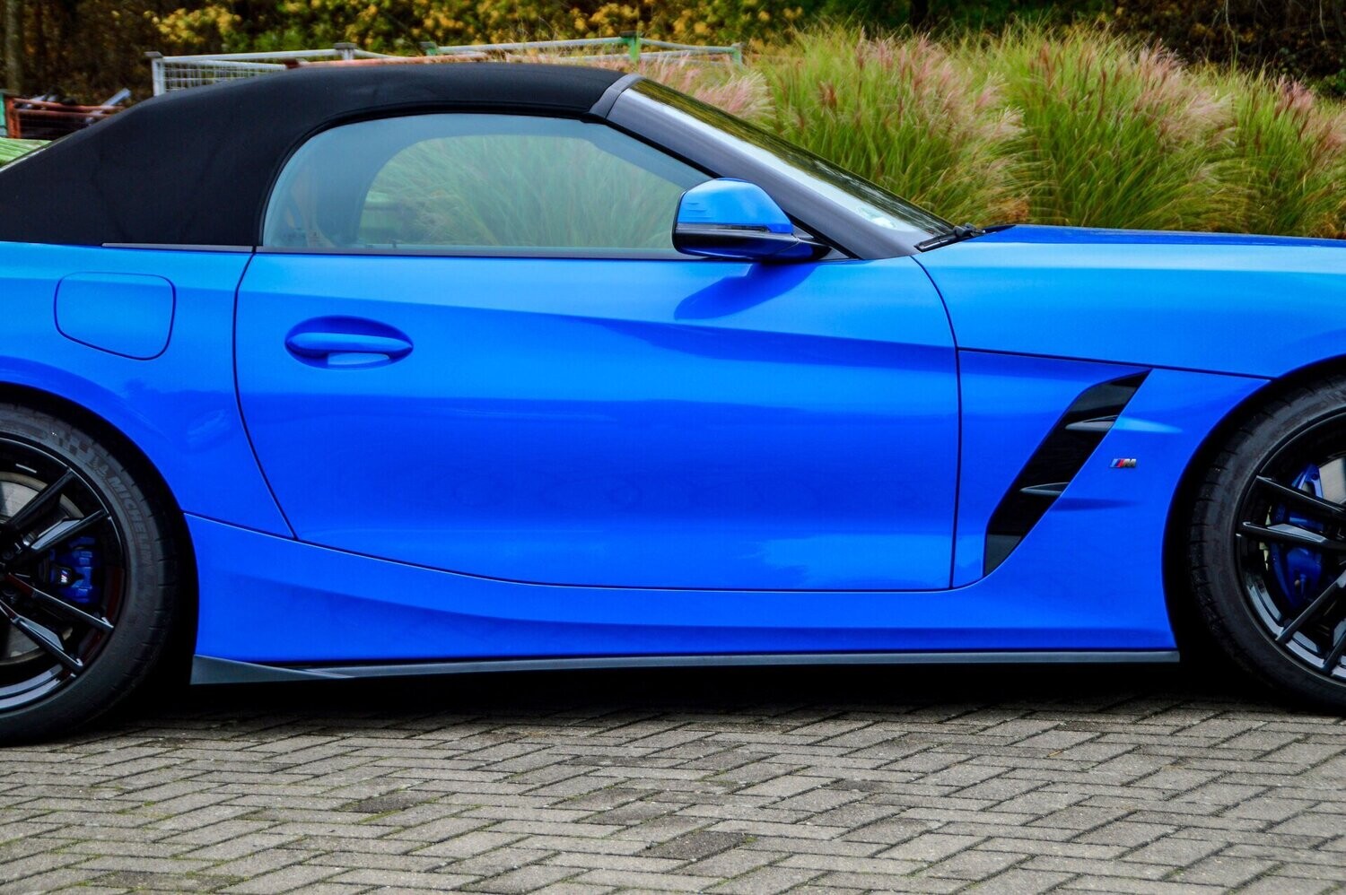 Zijskirts met vleugel voorkant BMW Z4 G29 + M pakket