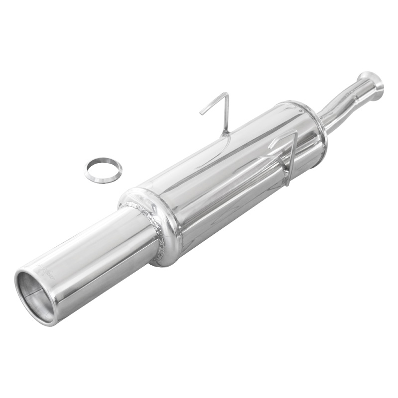100% RVS Sportuitlaat  Peugeot 405 1.9 Mi16 (158pk) -1997 102mm