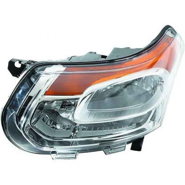Koplamp links C3 PICASSO 09->> HELLA H7+H1