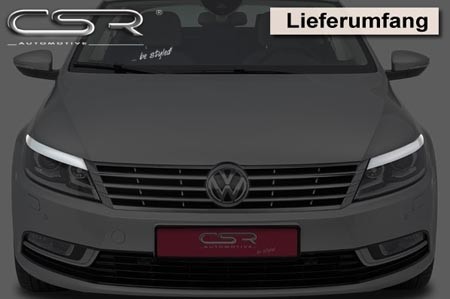 Koplampspoilers VW CC