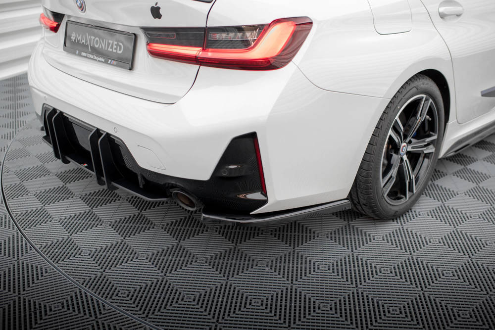 Zijdiffusers BMW 3 M Pakket G20 / G21 FL Maxton Glans Zwart