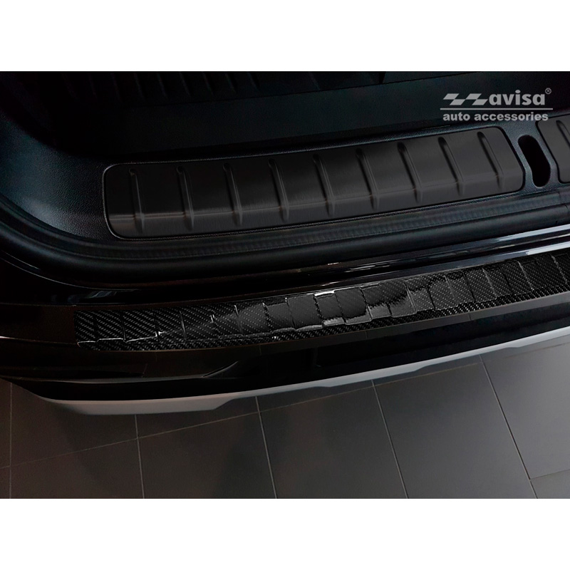 Echt 3D Carbon Achterbumperprotector  BMW X4 (G02) 2018-