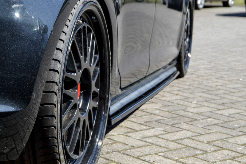 Zijskirts Volkswagen Golf 7 GTI GTD 13-17 Glans Zwart