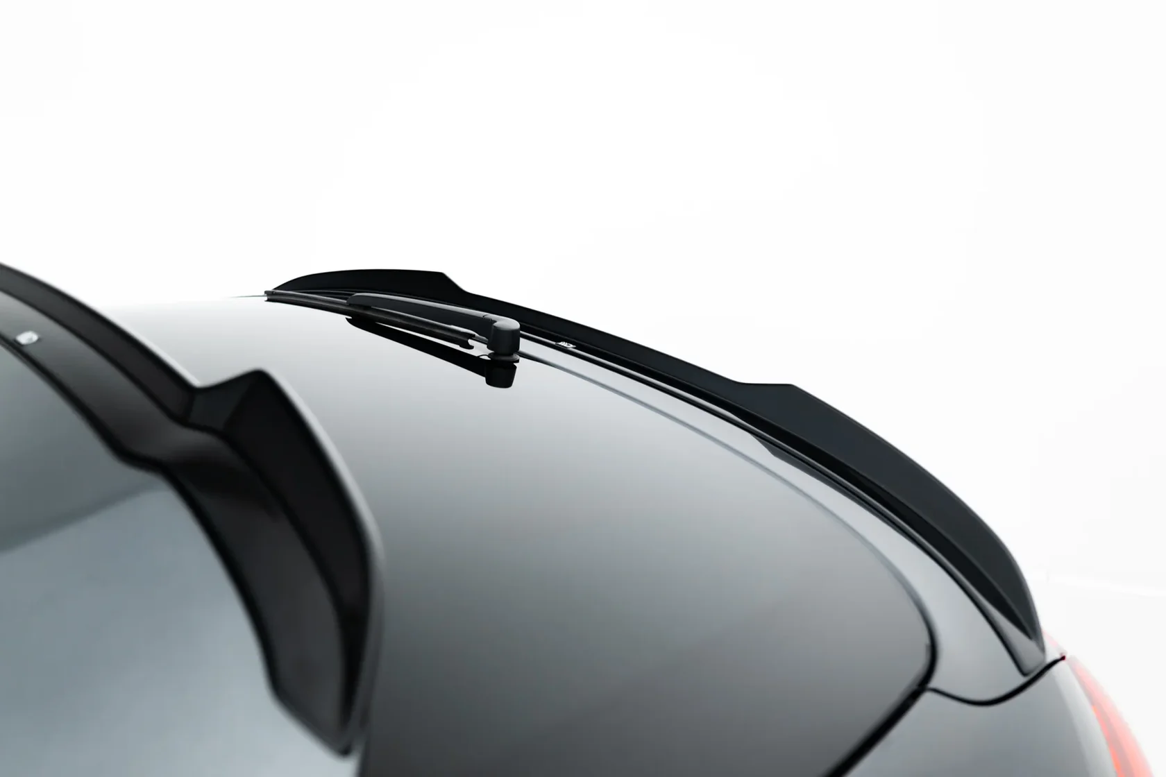 Lage Spoiler Audi SQ5/ Q5 S-Line Sportback Maxton Glans Zwart
